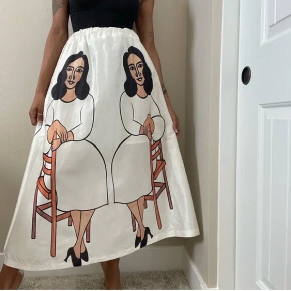 Vintage Dresses & Skirts - Vintage “ Mother May I “ Midi Skirt